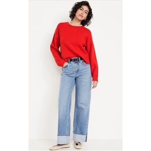 Old Navy Extra High-Waisted Wide-Leg Jeans